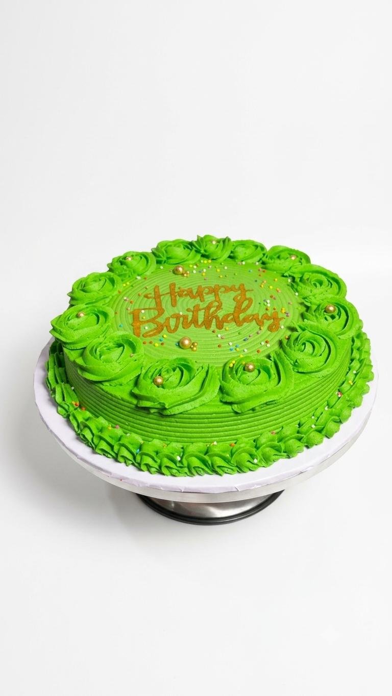Classic Rosette Cake - 10-inch (1 Layer) - Image 3