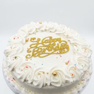 Classic Rosette Birthday Cake by Dahasa Cakes Abuja