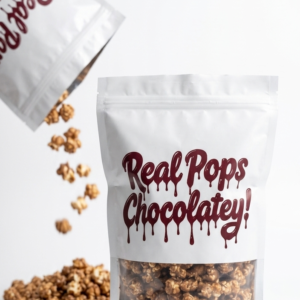 popcorn chocolatey flavor