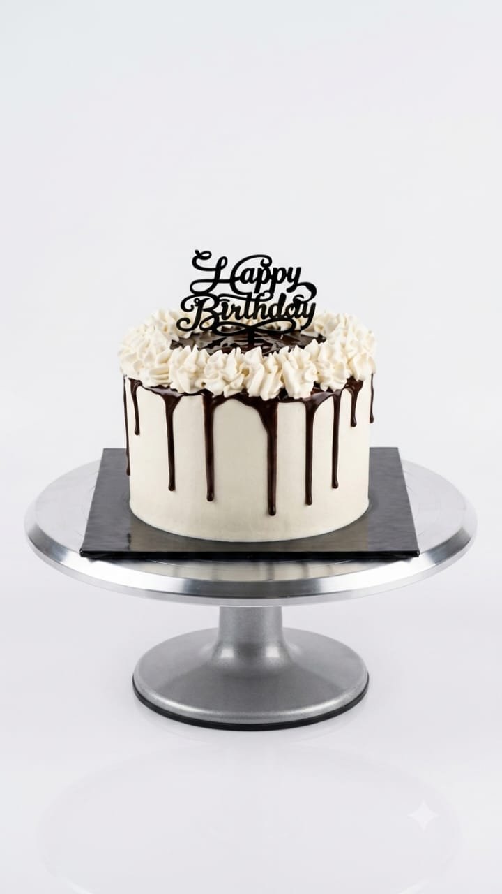 Chocolate Drip Birthday Cake by Dahasa Cakes in Abuja